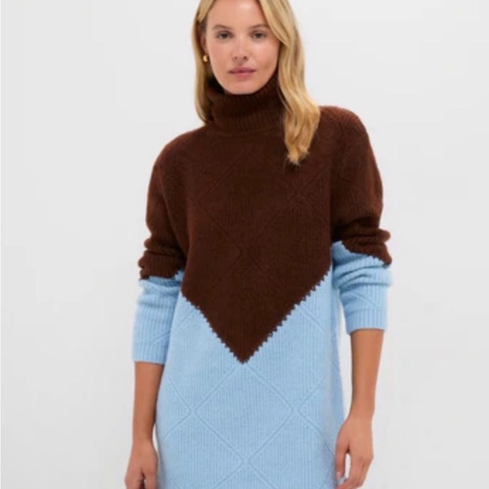 HYACINTH HOUSE
Ice & Chocolate Diamond Demi Sweater Dress